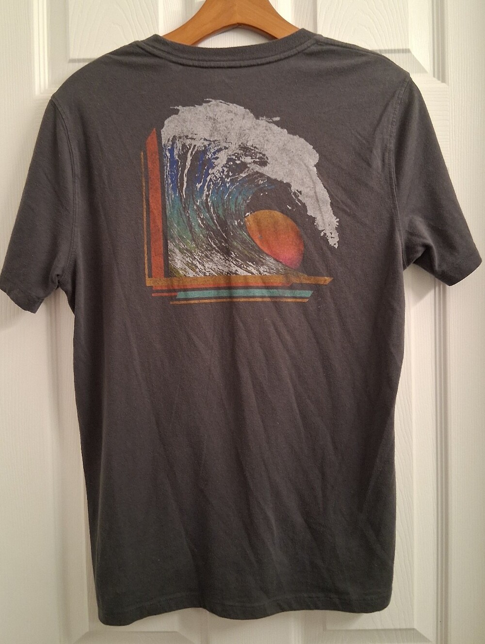Old Navy Wave T Shirt Small Unisex